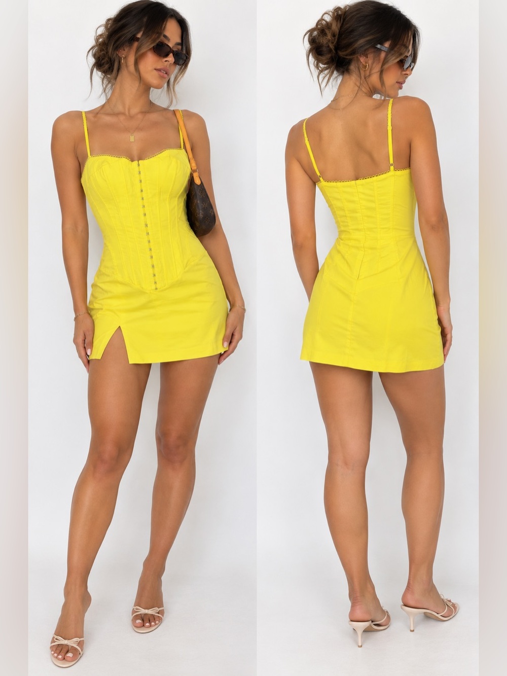 Sexy Glam Corset Mini Dress